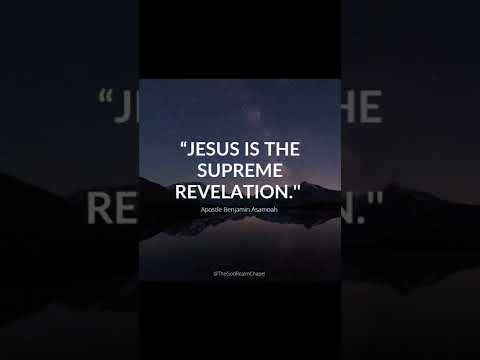 Jesus is The Supreme Revelation!  #theGodrealmchapel #spreadingthegospel #shorts