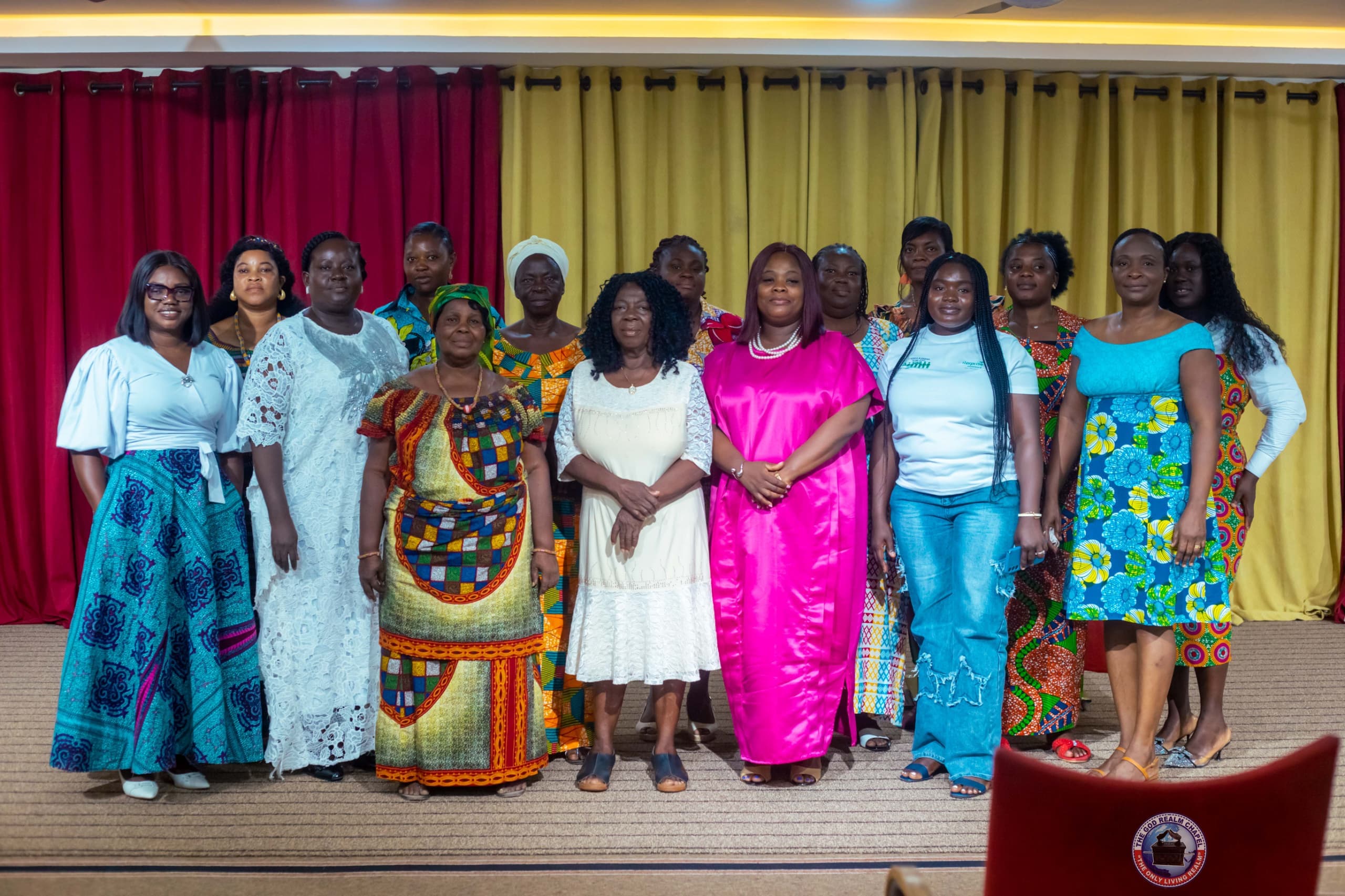 Women's ministry group photo at The God Realm Chapel